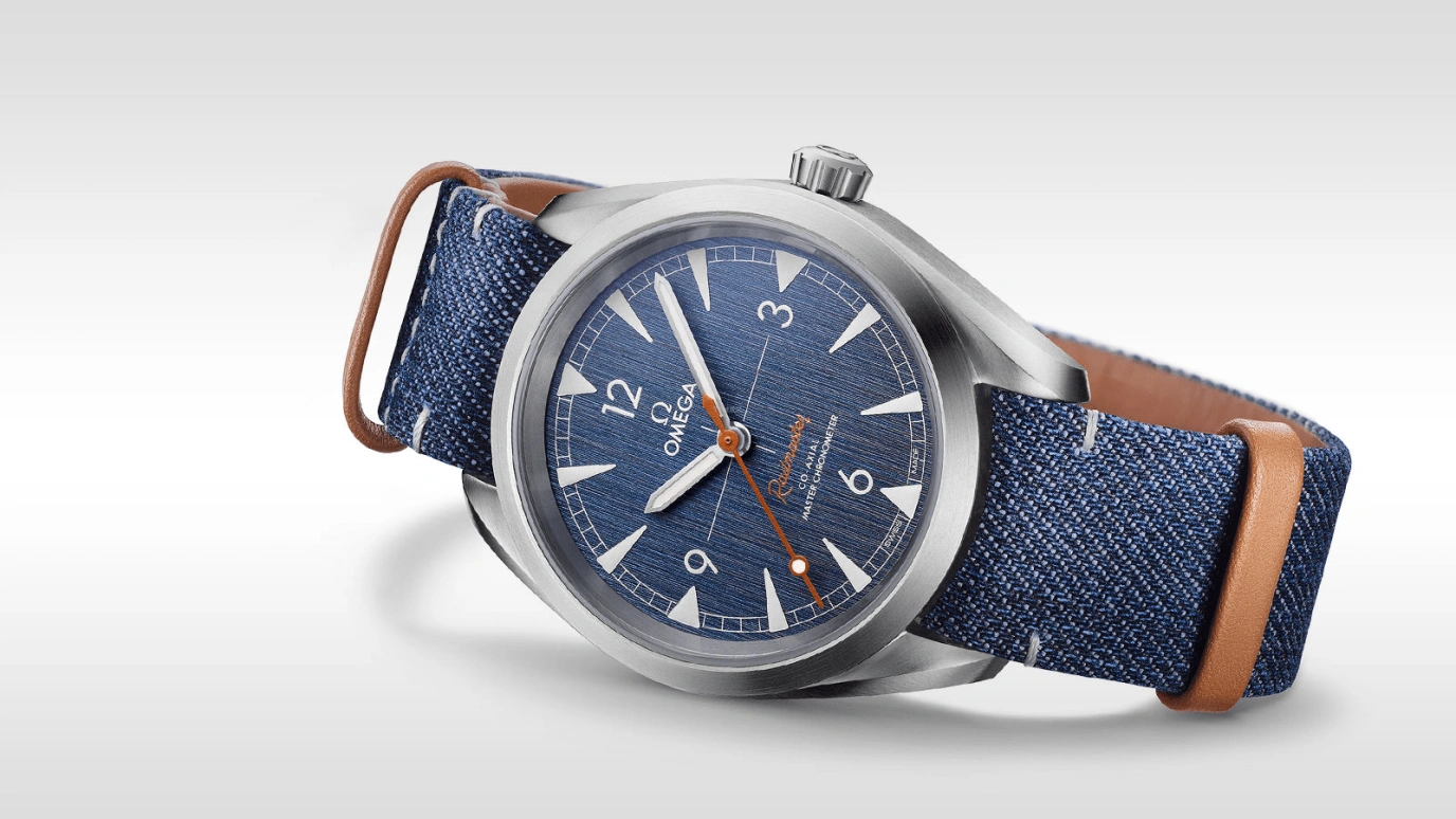 Omega,Railmaster 40mm,40mm,Stainless Steel,Blue,Automatic,Day,Co-Axial Escapement,220,220.12.40.20.03.001