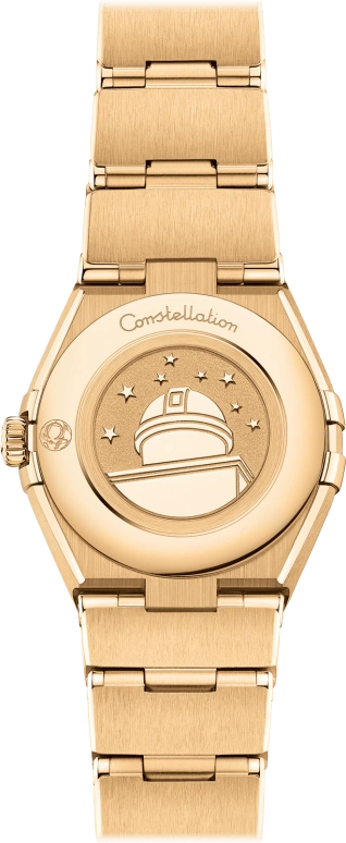 Omega,Constellation 25mm,25mm,Yellow Gold,White,Quartz,In-house Caliber,Sapphire,131,131.55.25.60.55.002