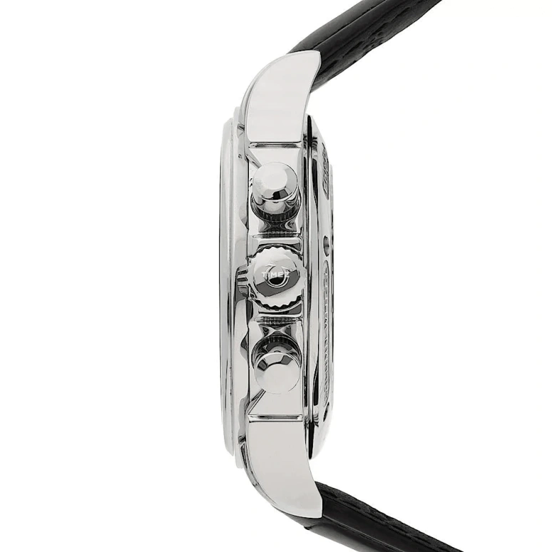 Omega,De Ville 41mm,41mm,Stainless Steel,Black,Automatic,Chronograph,Day,422,422.13.41.50.01.001