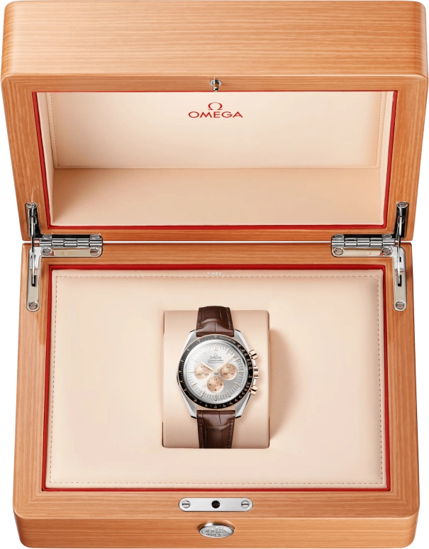 Omega,Speedmaster Moonwatch 42mm,42mm,Stainless Steel,Moonshine Gold,Silver,Handwound,Chronograph,Anti-magnetic,310,310.23.42.50.02.001