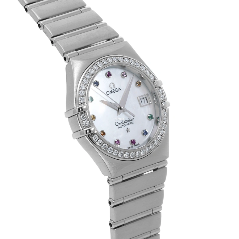 Omega,Constellation 27.50mm,27.50mm,Stainless Steel,White,Automatic,Day,42hours,1499,1499.79.00