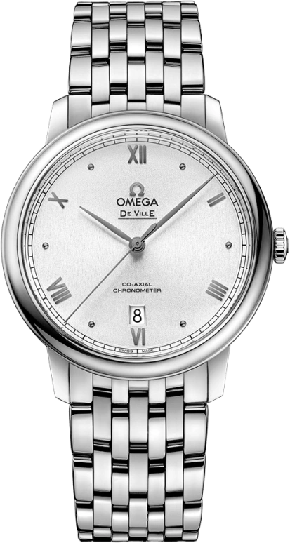 Omega,De Ville 39.50mm,39.50mm,Stainless Steel,Silver,Automatic,Date,Co-Axial Escapement,424,424.10.40.20.02.007