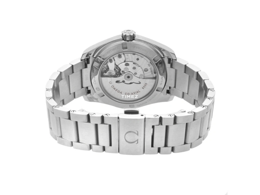 Omega,Aqua Terra 38.50mm,38.50mm,Stainless Steel,Black,Automatic,Day,60hours,231,231.15.39.21.51.001