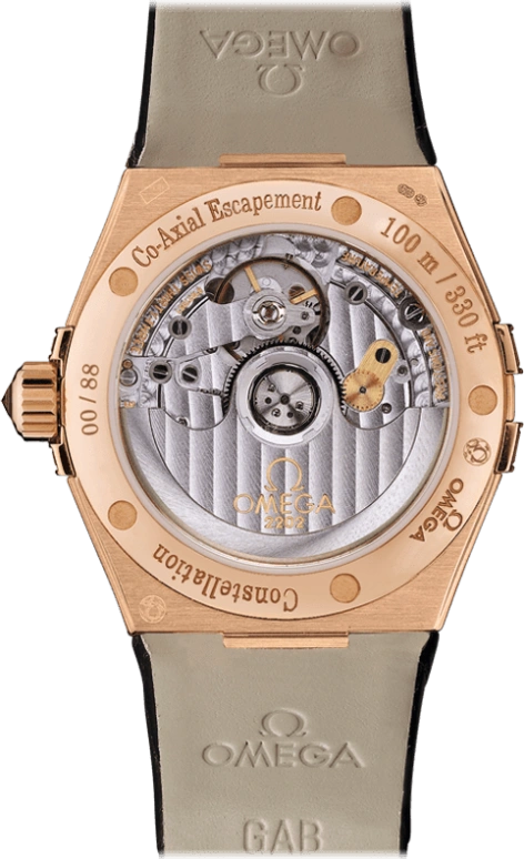Omega,Constellation 35mm,35mm,Red Gold,Brown,Automatic,Day,48hours,123,123.58.35.20.99.001