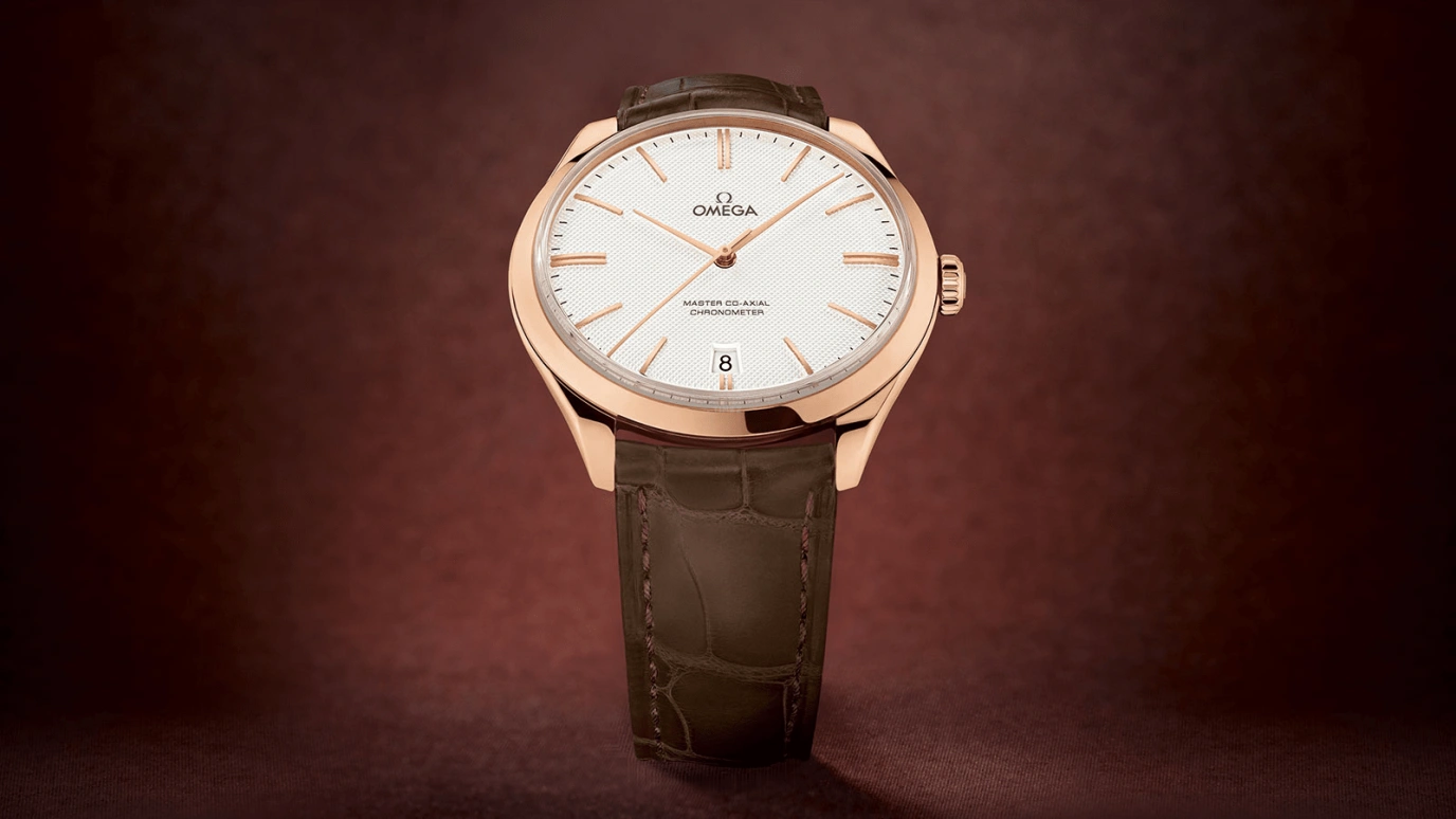 Omega,Trésor 40mm,40mm,Sedna Gold,Silver,Handwound,Date,Co-Axial Escapement,432,432.53.40.21.02.002