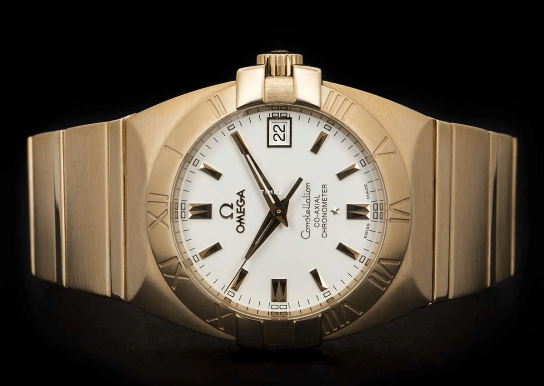 Omega,Constellation 35mm,35mm,Red Gold,White,Automatic,Day,48hours,1101,1101.30.00