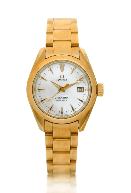 Omega,Seamaster 29.20mm,29.20mm,Yellow Gold,White,Automatic,Day,42hours,2173,2173.70.00