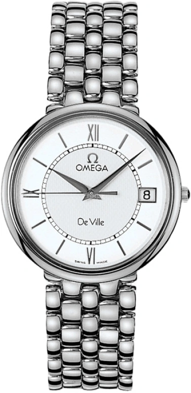 Omega,De Ville 33mm,33mm,Stainless Steel,Silver,Quartz,Day,30000hours,7514,7514.21.00