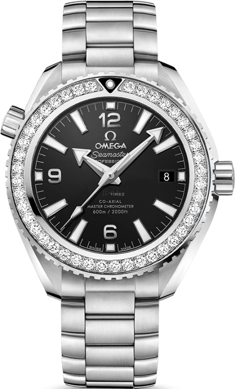 Omega,Seamaster Planet Ocean 39.50mm,39.50mm,Stainless Steel,Black,Automatic,Date,Co-Axial Escapement,215,215.15.40.20.01.001