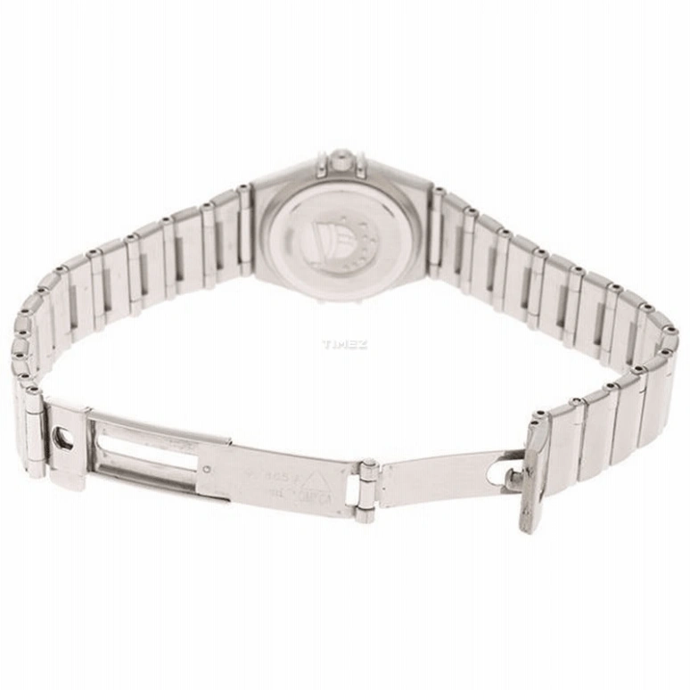 Omega,Constellation 22.50mm,22.50mm,Stainless Steel,White,Blue,Quartz,30000hours,In-house Caliber,1562,1562.84.00