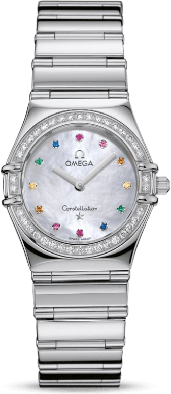 Omega,Constellation 25.50mm,25.50mm,Stainless Steel,White,Quartz,30000hours,In-house Caliber,1475,1475.79.00