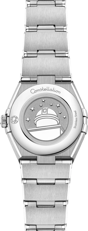 Omega,Constellation 25mm,25mm,Stainless Steel,White,Quartz,In-house Caliber,Sapphire,131,131.10.25.60.52.001