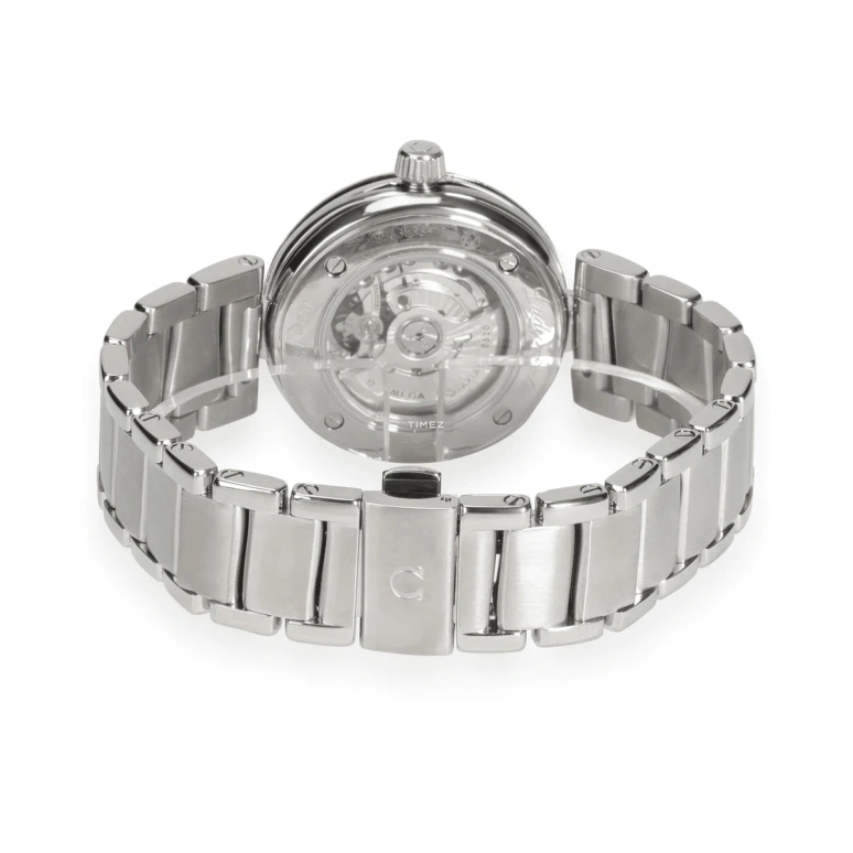 Omega,De Ville 34mm,34mm,Stainless Steel,Purple,Automatic,Day,Co-Axial Escapement,Anti-magnetic,425,425.30.34.20.60.001