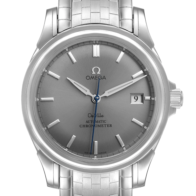 Omega,De Ville 37.50mm,37.50mm,Stainless Steel,Grey,Automatic,Day,48hours,4531,4531.40.00
