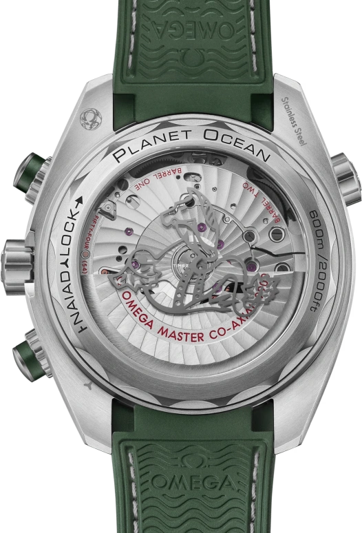 Omega,Seamaster 45.50mm,45.50mm,Stainless Steel,Green,Automatic,Chronograph,Day,Anti-magnetic,215,215.32.46.51.06.001