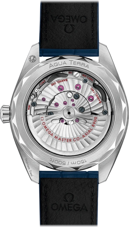 Omega,Aqua Terra 41mm,41mm,Stainless Steel,Blue,Automatic,Date,Co-Axial Escapement,220,220.13.41.21.03.003