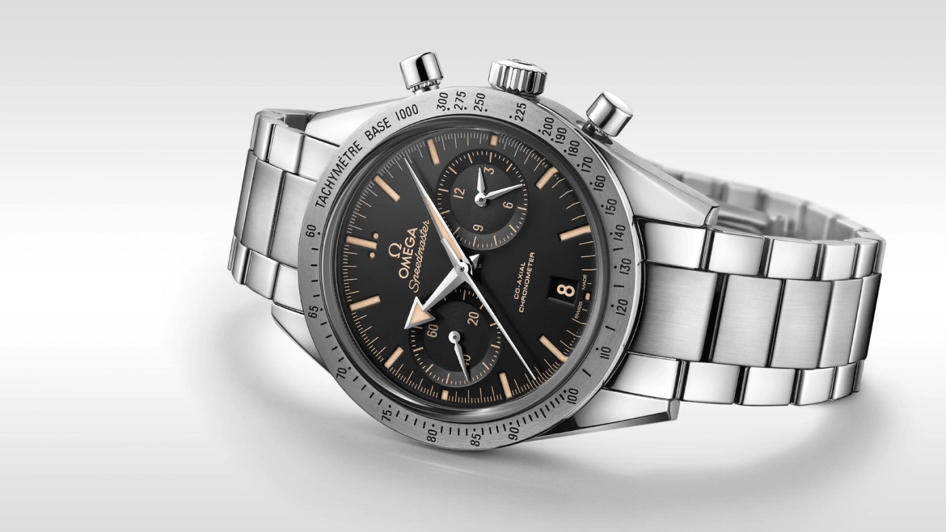 Omega,Speedmaster (Non-Moonwatch) 41.50mm,41.50mm,Stainless Steel,Black,Automatic,Chronograph,Date,Co-Axial Escapement,Column Wheel,60hours,In-house Caliber,331,331.10.42.51.01.002
