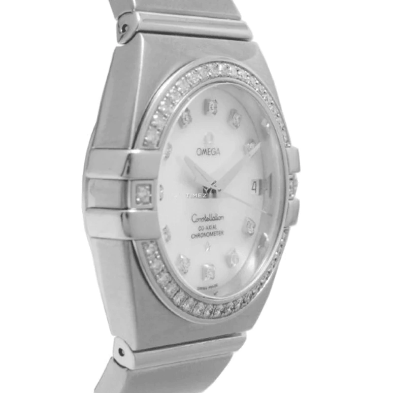 Omega,Constellation 31mm,31mm,Stainless Steel,White,Automatic,Day,48hours,1599,1599.75.00