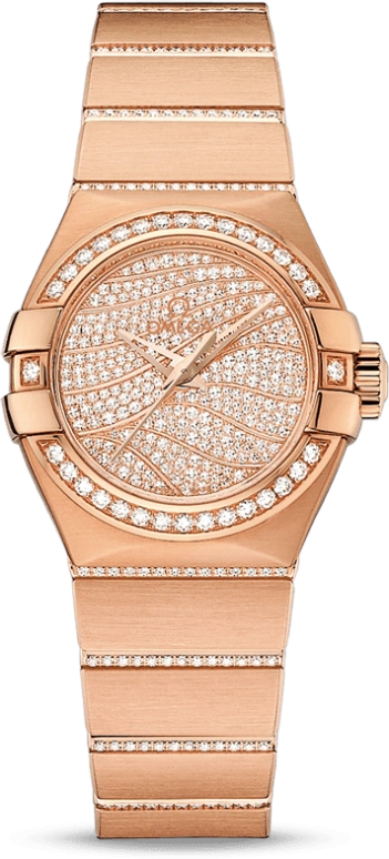 Omega,Constellation 27mm,27mm,Red Gold,Automatic,Day,Co-Axial Escapement,123,123.55.27.20.55.006