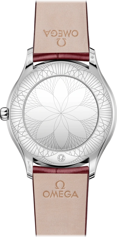 Omega,Trésor 36mm,36mm,White Gold,White,Quartz,Day,Zodiac Indications,428,428.58.36.60.55.001