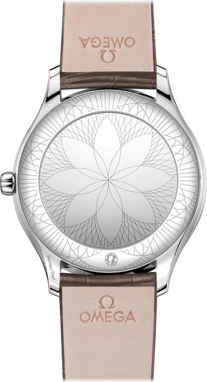 Omega,Trésor 39mm,39mm,Stainless Steel,Grey,Quartz,Day,Zodiac Indications,428,428.18.39.60.13.001
