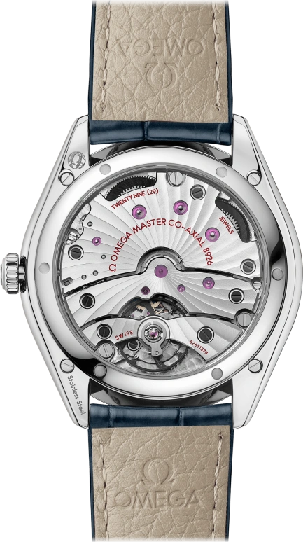 Omega,Trésor 40mm,40mm,Stainless Steel,Blue,Handwound,Co-Axial Escapement,72hours,435,435.13.40.21.03.002