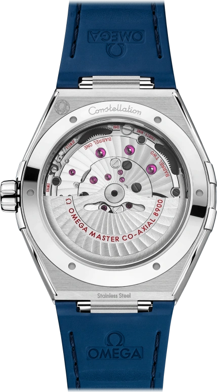 Omega,Constellation 41mm,41mm,Ceramic,Stainless Steel,Blue,Automatic,Date,Co-Axial Escapement,131,131.33.41.21.03.001