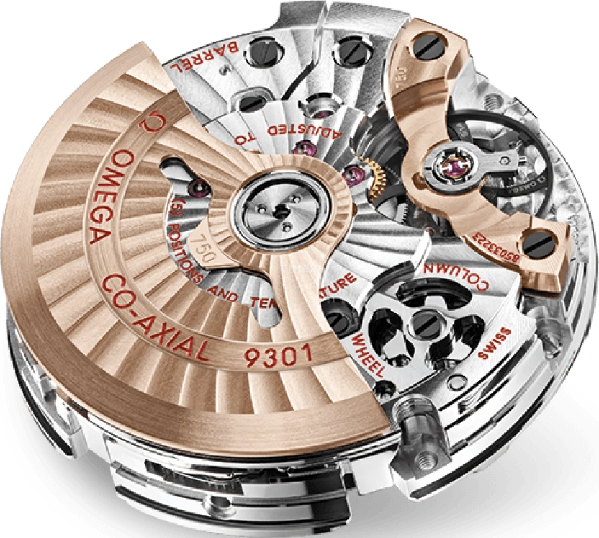 Omega,Speedmaster (Non-Moonwatch) 41.50mm,41.50mm,Yellow Gold,Champagne,Automatic,Chronograph,Date,Co-Axial Escapement,Column Wheel,60hours,In-house Caliber,331,331.50.42.51.08.001