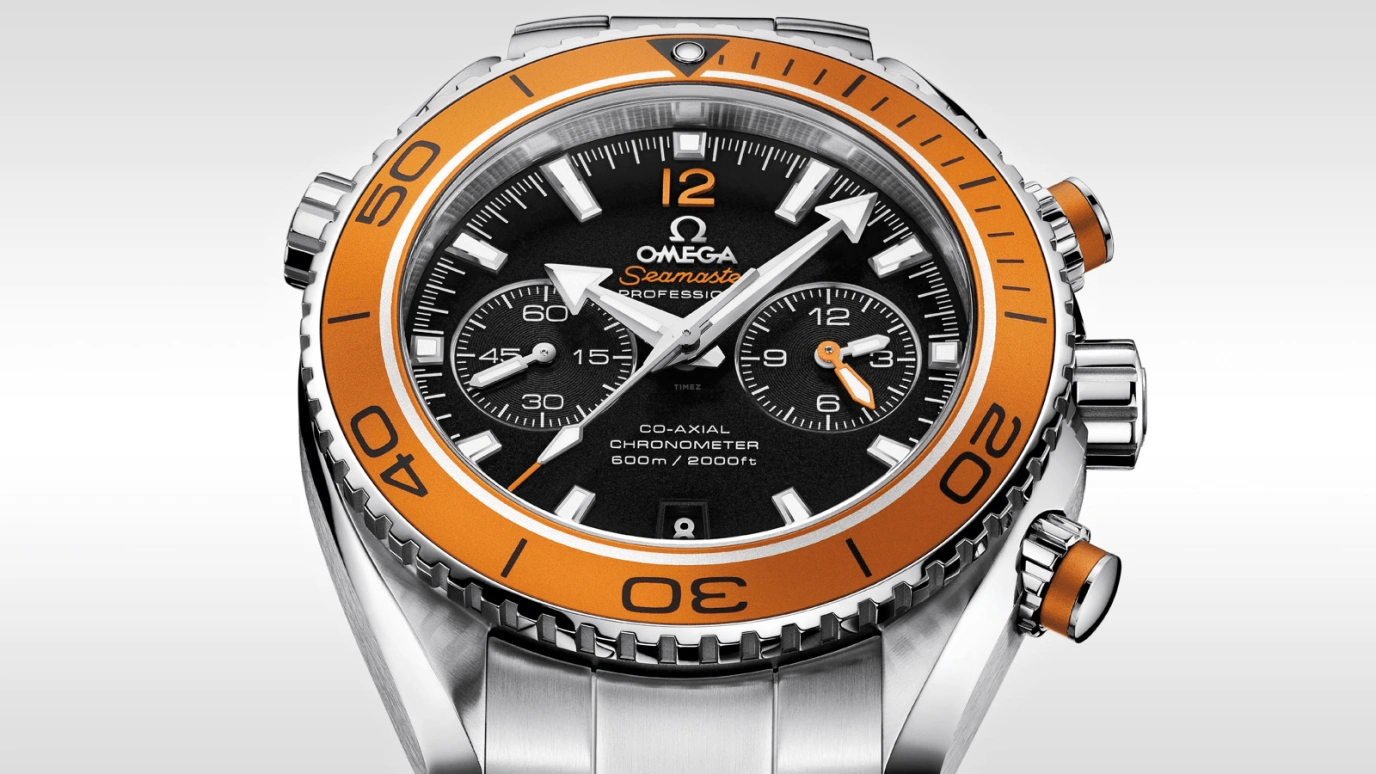Omega,Seamaster Planet Ocean 45.50mm,45.50mm,Stainless Steel,Black,Automatic,Chronograph,Date,Co-Axial Escapement,Column Wheel,60hours,In-house Caliber,232,232.30.46.51.01.002
