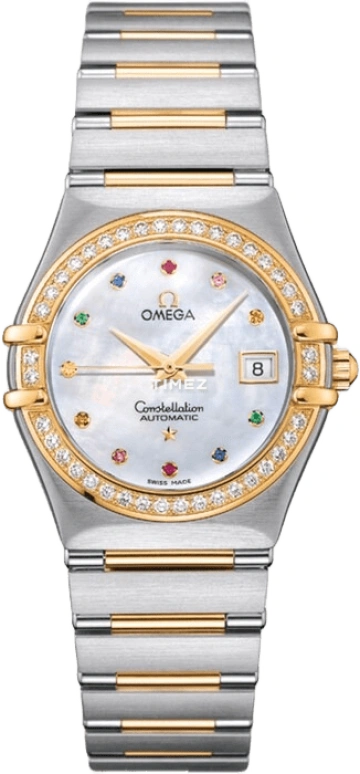 Omega,Constellation 27.50mm,27.50mm,Stainless Steel,Yellow Gold,White,Automatic,Day,42hours,1397,1397.79.00