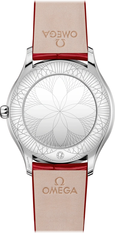 Omega,Trésor 36mm,36mm,Stainless Steel,White,Quartz,Day,Zodiac Indications,428,428.18.36.60.04.002
