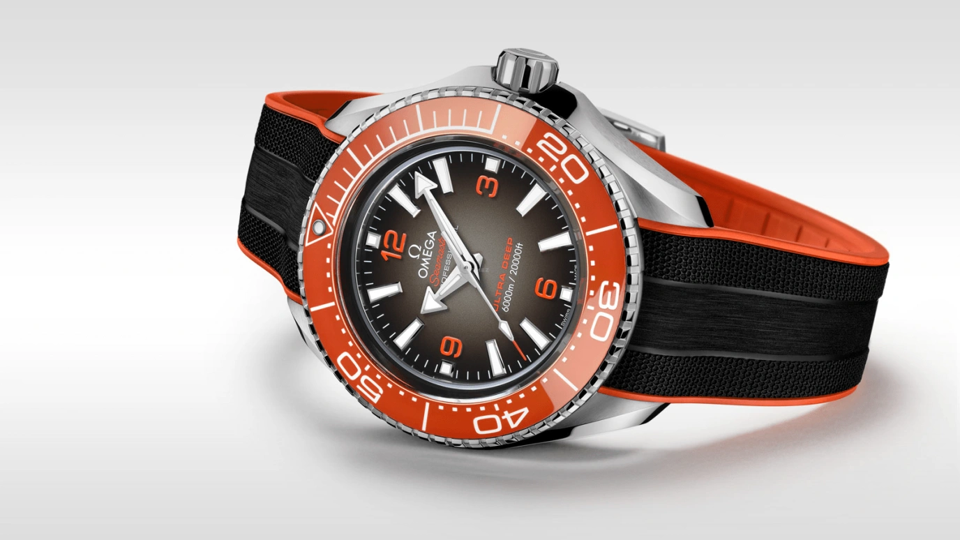 Omega,Seamaster Planet Ocean 45.50mm,45.50mm,Titanium,Ceramic,Stainless Steel,Grey,Automatic,Co-Axial Escapement,60hours,215,215.32.46.21.06.001
