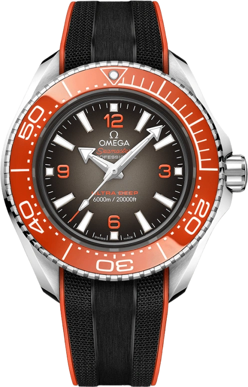 Omega,Seamaster Planet Ocean 45.50mm,45.50mm,Titanium,Ceramic,Stainless Steel,Grey,Automatic,Co-Axial Escapement,60hours,215,215.32.46.21.06.001