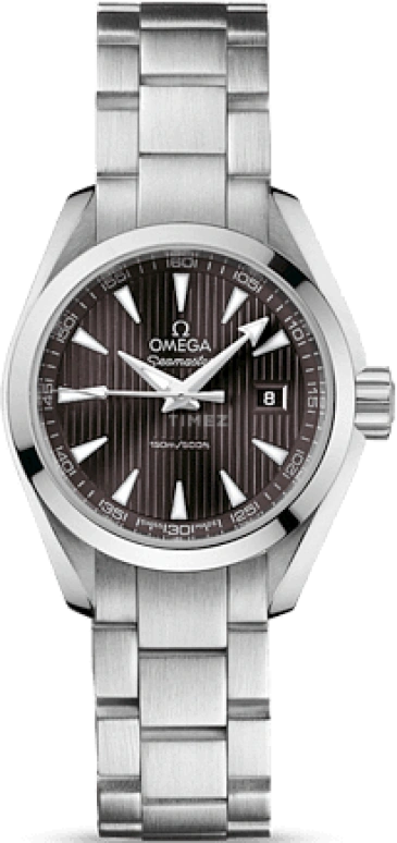 Omega,Aqua Terra 30mm,30mm,Stainless Steel,Grey,Quartz,Date,26280hours,231,231.10.30.60.06.001