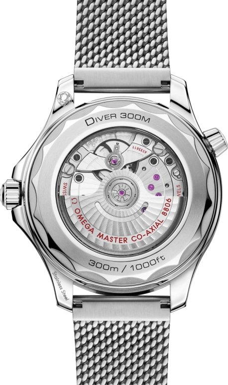 Omega,Seamaster Diver 300M 42mm,42mm,Stainless Steel,Grey,Automatic,Anti-magnetic,55hours,210,210.30.42.20.06.002