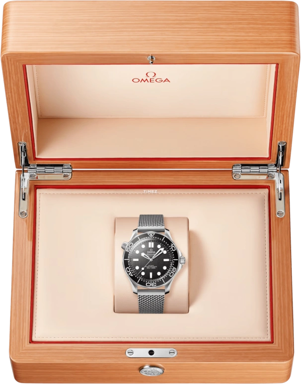 Omega,Seamaster Diver 300M 42mm,42mm,Stainless Steel,Black,Automatic,Anti-magnetic,55hours,210,210.30.42.20.01.010