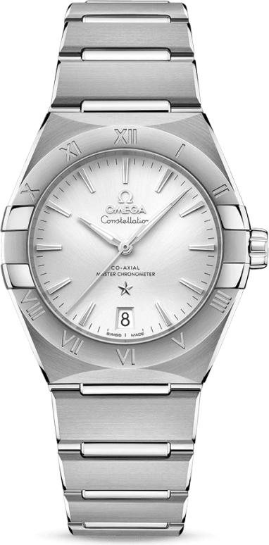 Omega,Constellation 36mm,36mm,Stainless Steel,Silver,Automatic,Date,Co-Axial Escapement,131,131.10.36.20.02.001