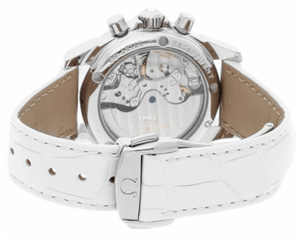 Omega,De Ville 35mm,35mm,White Gold,White,Automatic,Chronograph,Day,4679,4679.75.36