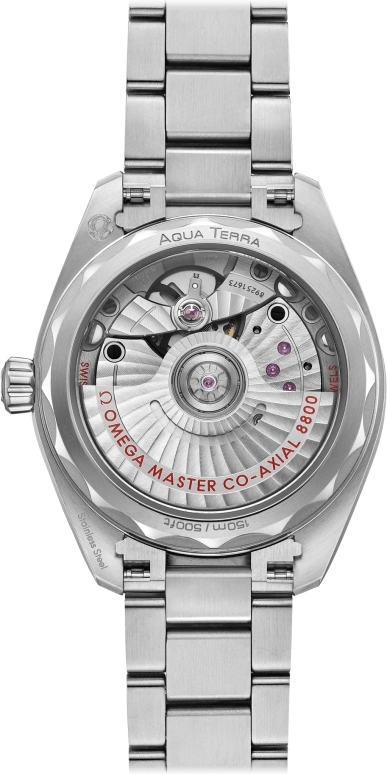 Omega,Aqua Terra 34mm,34mm,Stainless Steel,Silver,Automatic,Date,Co-Axial Escapement,220,220.10.34.20.02.001