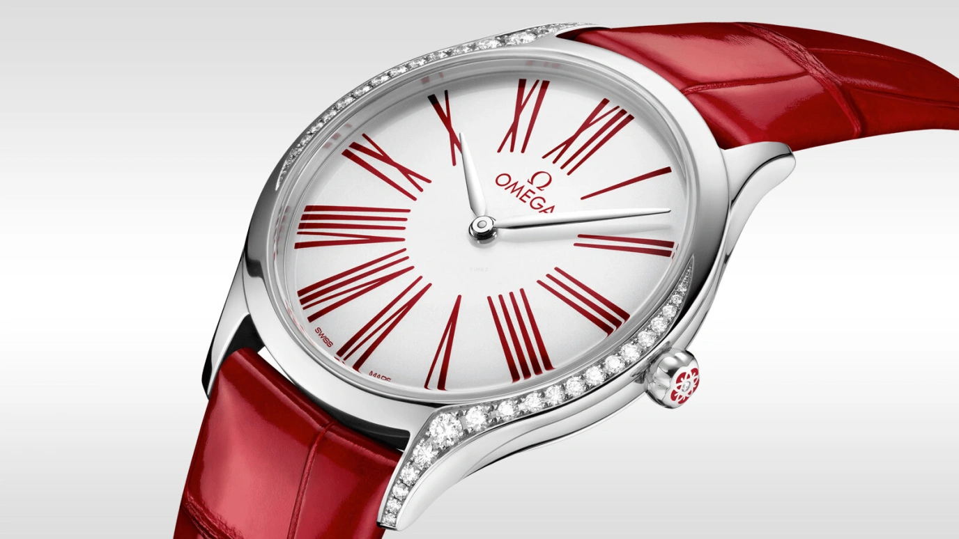 Omega,Trésor 36mm,36mm,Stainless Steel,White,Quartz,Day,Zodiac Indications,428,428.18.36.60.04.002