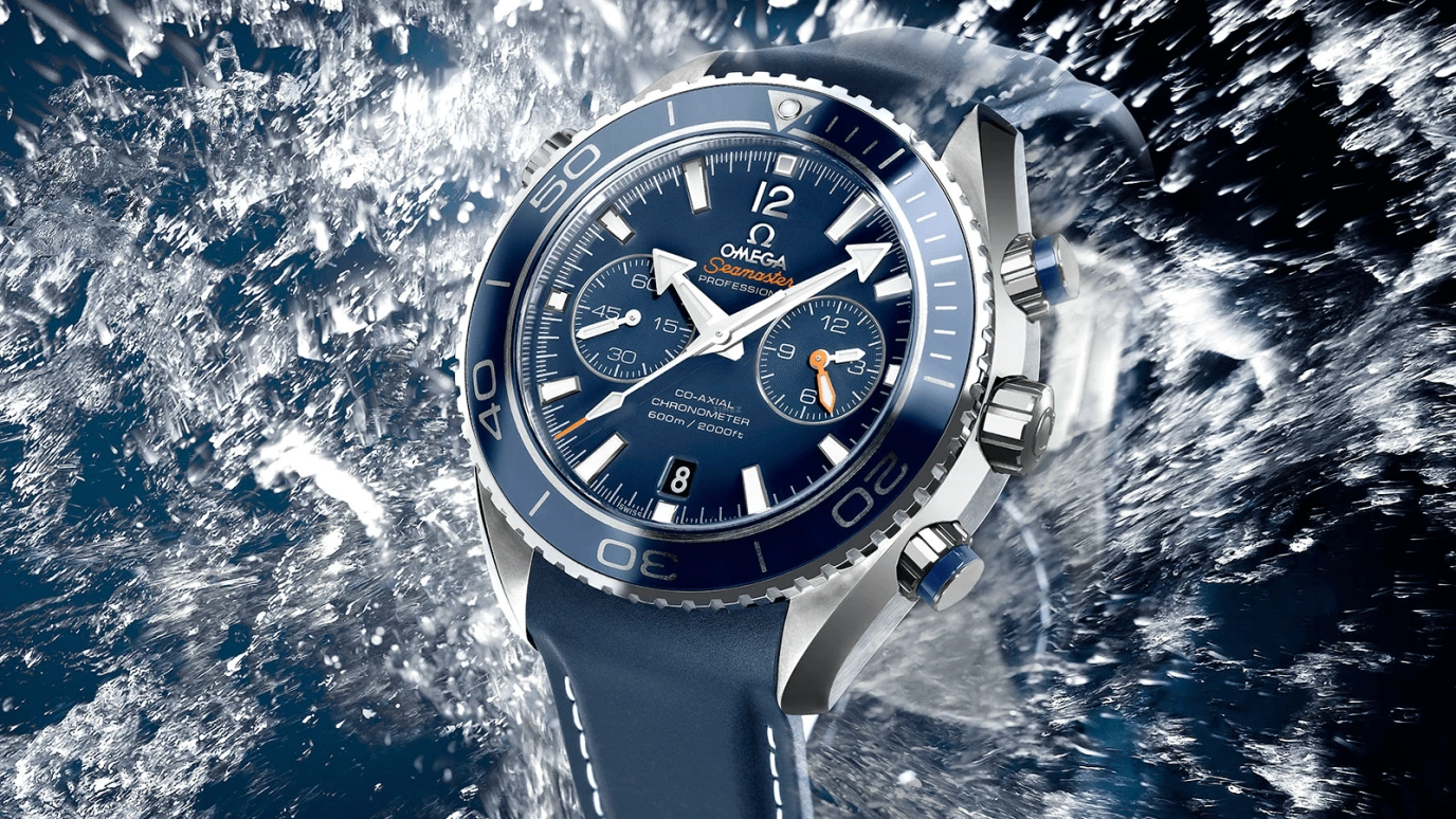 Omega,Seamaster Planet Ocean 45.50mm,45.50mm,Titanium,Black,Automatic,Chronograph,Date,Co-Axial Escapement,Column Wheel,60hours,In-house Caliber,232,232.92.46.51.03.001