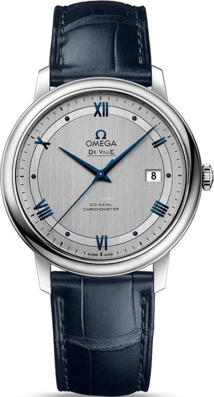 Omega,De Ville 39.50mm,39.50mm,Stainless Steel,Silver,Automatic,Date,Co-Axial Escapement,424,424.13.40.20.02.003