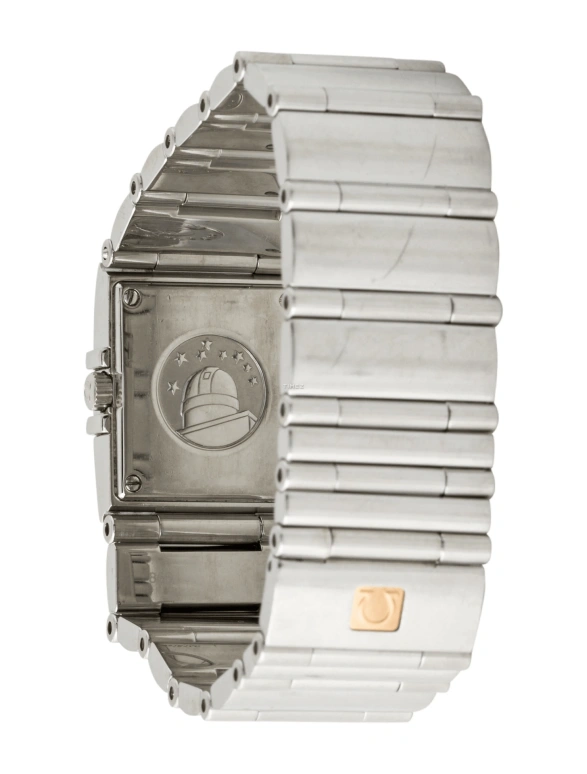 Omega,Constellation 24x19.30mm,24x19.30mm,Stainless Steel,Black,Quartz,30000hours,In-house Caliber,1521,1521.41.00