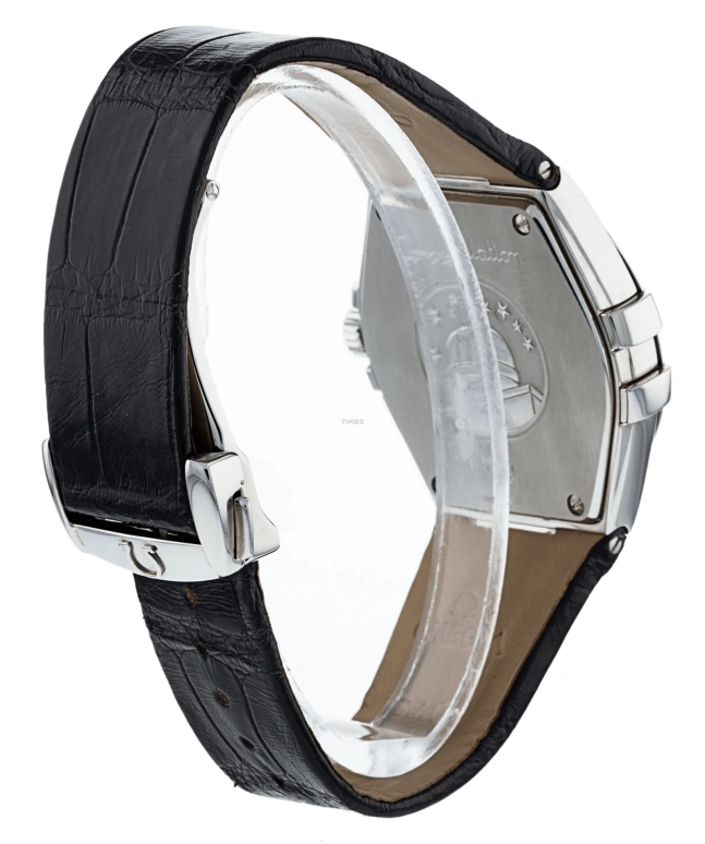 Omega,Constellation 35mm,35mm,Stainless Steel,Blue,Quartz,Day,30000hours,123,123.18.35.60.56.001