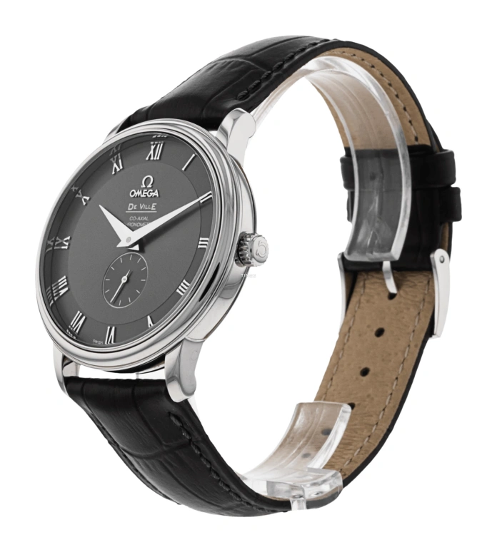 Omega,De Ville 39mm,39mm,Stainless Steel,Grey,Automatic,48hours,In-house Caliber,4813,4813.40.01