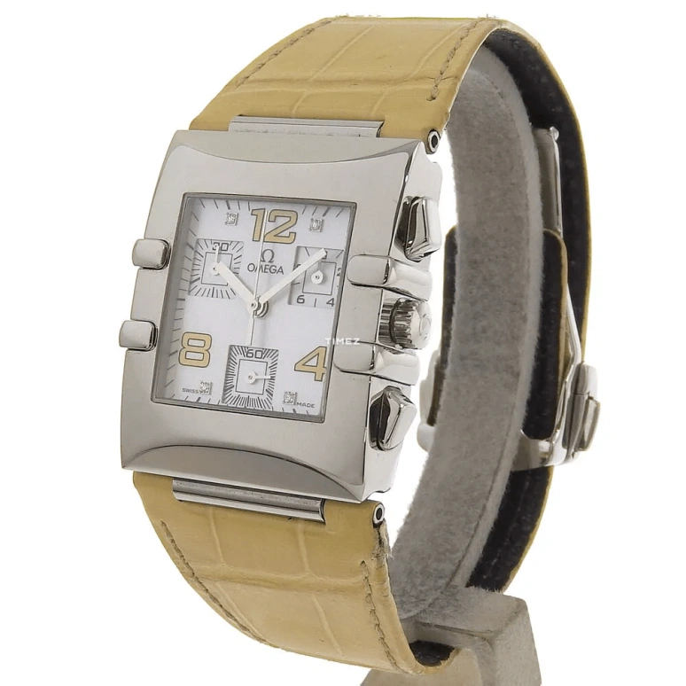 Omega,Constellation 34x28mm,34x28mm,Stainless Steel,Silver,Quartz,Chronograph,In-house Caliber,1841,1841.72.21