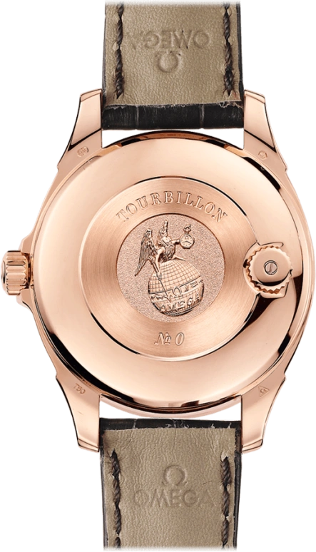 Omega,De Ville 38.70mm,38.70mm,Red Gold,Automatic,Tourbillon Escapement,45hours,513,513.53.39.21.99.001
