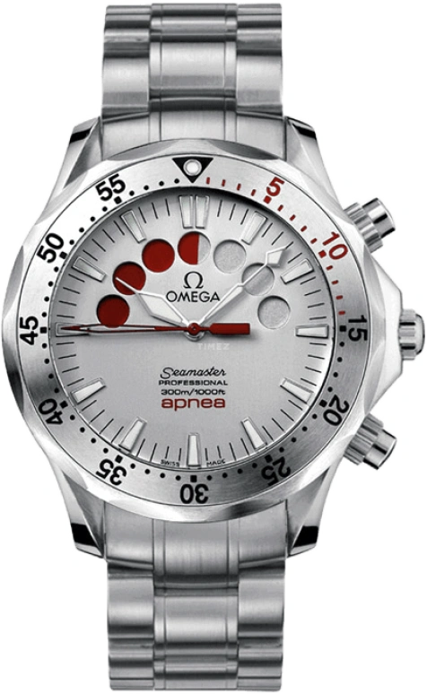 Omega,Seamaster Diver 300M 44mm,44mm,Stainless Steel,Black,Automatic,Chronograph,44hours,2595,2595.30.00