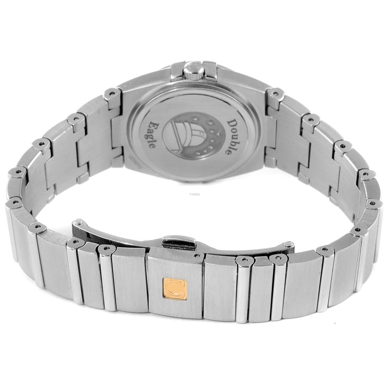 Omega,Constellation 24mm,24mm,Stainless Steel,White,Quartz,30000hours,In-house Caliber,1589,1589.75.00