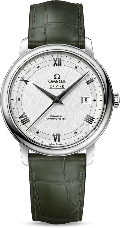 Omega,De Ville 39.50mm,39.50mm,Stainless Steel,Silver,Automatic,Date,Co-Axial Escapement,424,424.13.40.20.02.006